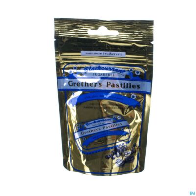 Grether's pastilles blackcurrant zs refill 100g
