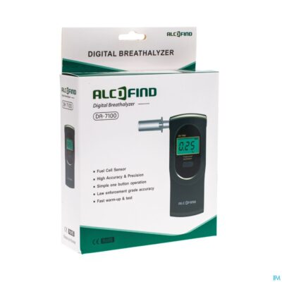 Alcofind da-7100 alcoholtest digitaal
