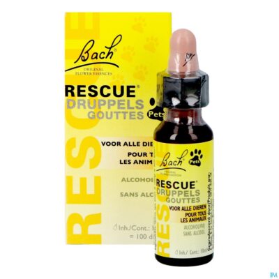 Bach rescue pets druppels 10ml-4