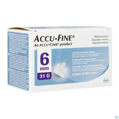 Accu fine 31g 6mm 100