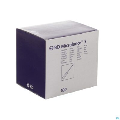 Bd microlance 3 naald 21g 2 rb 0,8x50mm groen 100