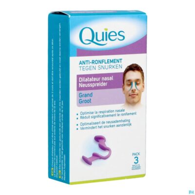 Quies a/snurk neusspreider large 1-2