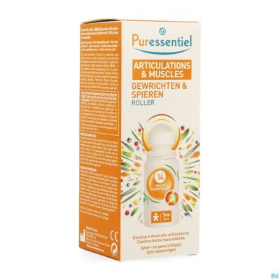 Puressentiel gewrichten roller 14 ess olie 75ml-2
