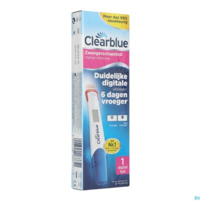 Clearblue zwangerschapstest digitaal ultravroeg 1