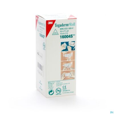 Tegaderm 3m transp 10cmx2m rol 1 16004s-2
