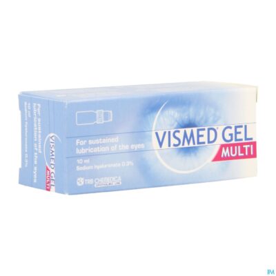 Vismed gel multi bevochtigen ogen 0,3% fl 10ml