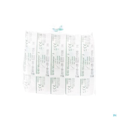 Bd microlance 3 naald 21g 5/8 rb 0,8x16mm groen 10
