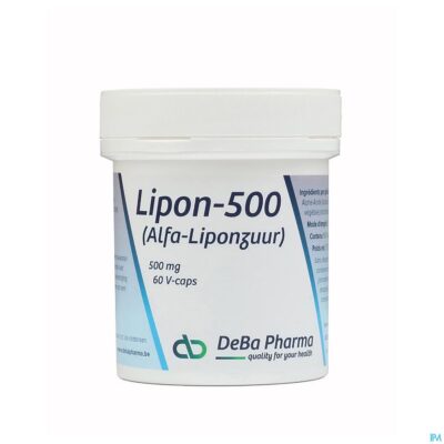 Lipon caps 60x500mg deba