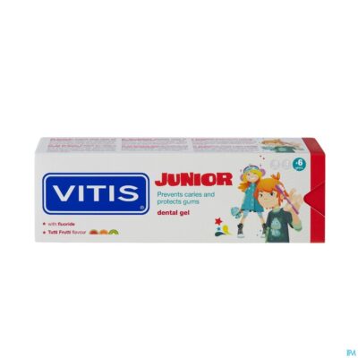 Vitis junior gel tandpasta 75ml