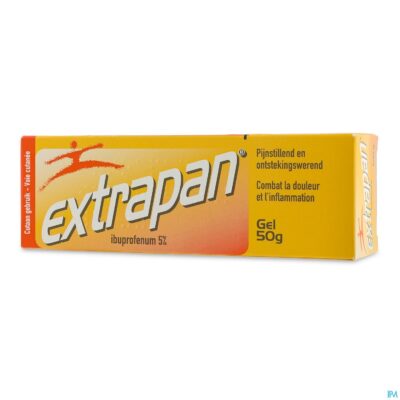 Extrapan ibuprofenum gel 50g