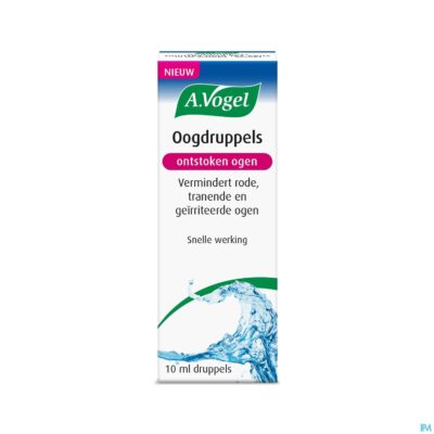 A.vogel oogdruppels ontstoken ogen 10ml