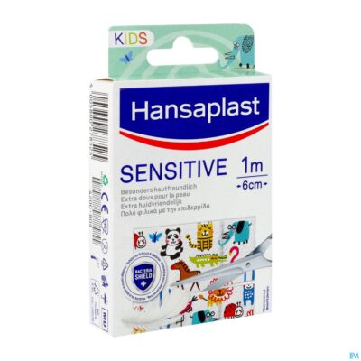 Hansaplast pleisters kids sensitive 1mx6cm