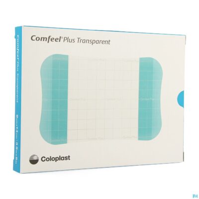 Comfeel plus platen transp 9x14cm 10 33536