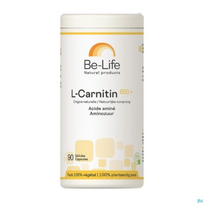 L-carnitine 650+ be life caps 90