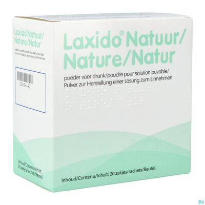 Laxido natuur zakjes 20 x 13,7g
