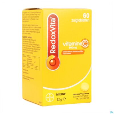 Redoxvita 500mg sinaas zuigtabl 60-2