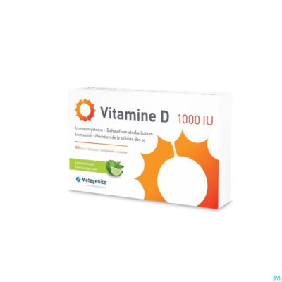 Vitamine d 1000iu metagenics tabl 84