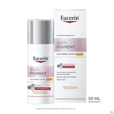 Eucerin a/pigment dagcreme tinted ip30 light 50ml-8