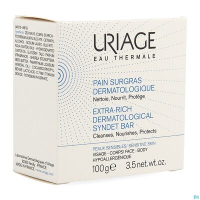 Uriage thermale wasstuk overvet 100g