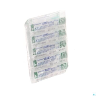 Terumo naald agani 21g 1 1/2 rb groen 10