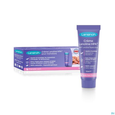 Lansinoh lanoline creme tube 10ml 10173-5