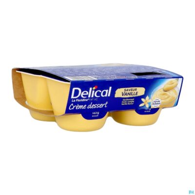 Delical creme dessert la floridine vanille 4x125g