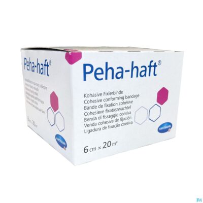 Peha-haft latexfree 6cmx20m 1 p/s-2
