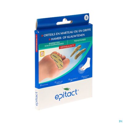 Epitact hamerteen-klauwteen vrouw gel sil 1paar-2