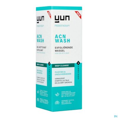 Yun acn deep exfoliating gezichtswasgel 150ml