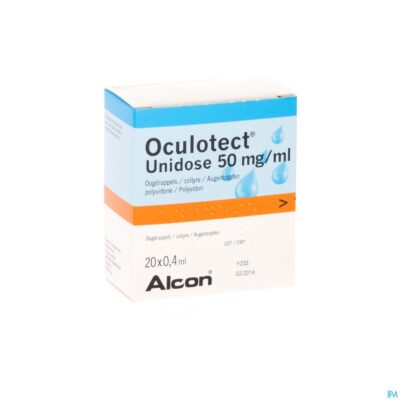 Oculotect ud gutt 8ml 20 x 0,4ml
