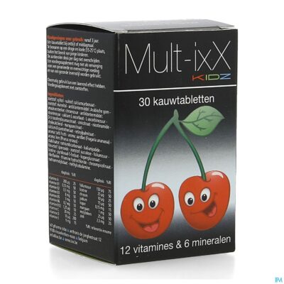 Mult-ixx kidz kauwtabl 30-3
