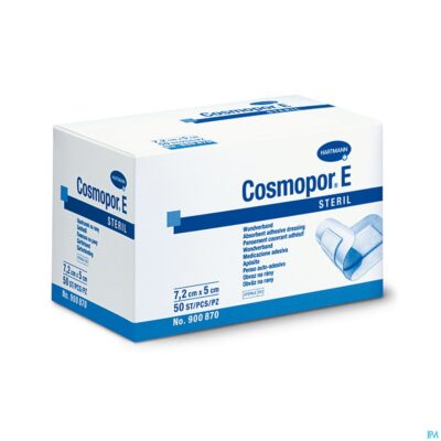 Cosmopor e latexfree 7,2x5cm 50 p/s-2