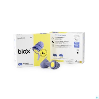Blox sleep herbruikbaar oordoppen 1 paar