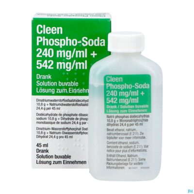 Cleen phospho-soda 11g/24g drinkbare opl fl 45ml-2