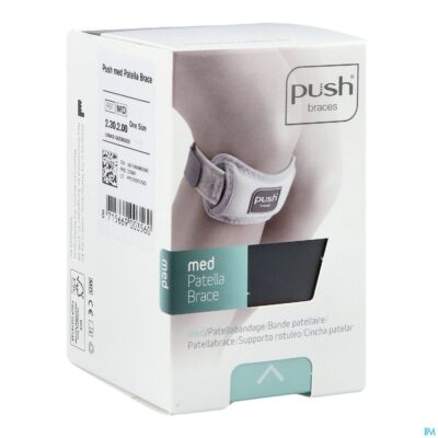 Push med patellabrace links/rechts verstelbaar