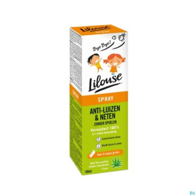 Lilouse spray a/luis neet z/spoel. 100ml