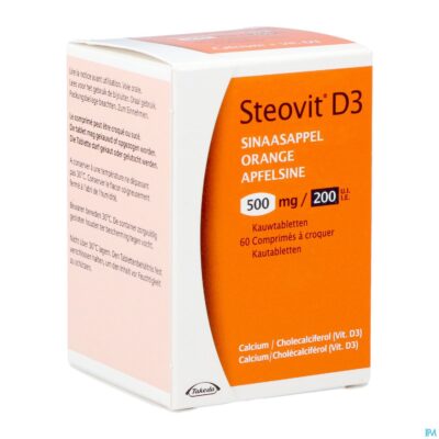 Steovit d3 500mg/200ie comp 60