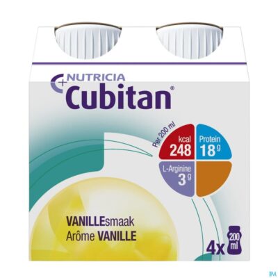 Cubitan vanille 4x200ml-2