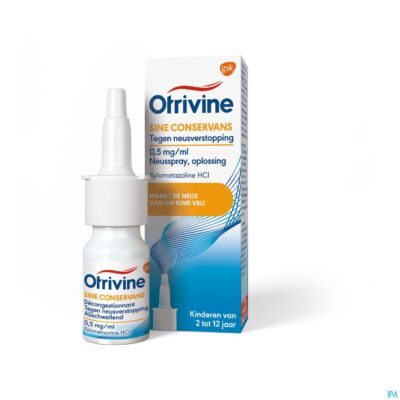 Otrivine sine conserv. 0,05% spray 10ml-2