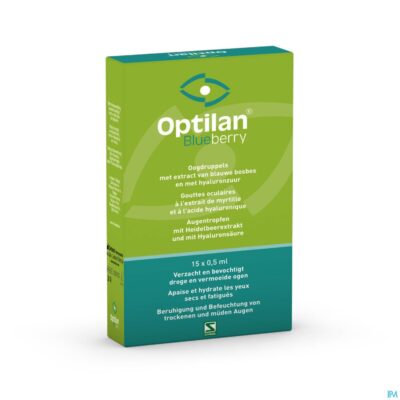 Optilan® blueberry 0,1% 15 x 0,5 ml monodoses