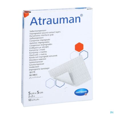 Atrauman 5x5cm st. 10 p/s