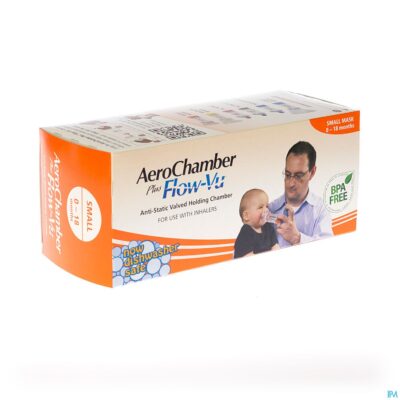 Aerochamber plus a/static+flow-vu-mask baby-2