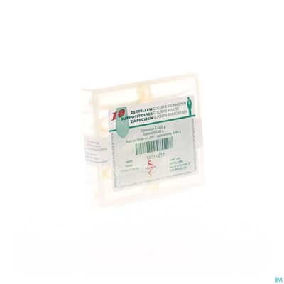 Glycerine suppo volw 10 fag-2