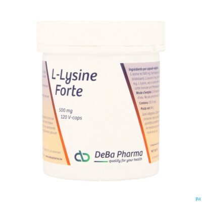 L-lysine forte caps 120 deba-2