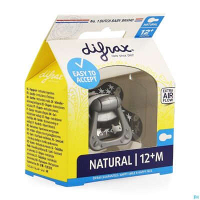 Difrax fopspeen natural 12m+-5