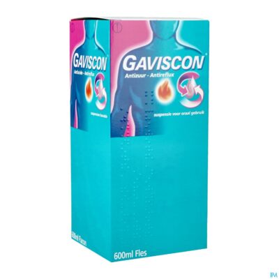 Gaviscon antizuur-antireflux susp oraal gebr.600ml