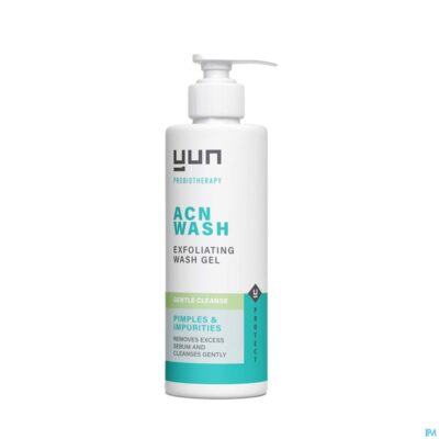 Yun acn gentle exfoliating gezichtswasgel 150ml