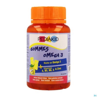 Pediakid gummies omega 3 gommetjes 60