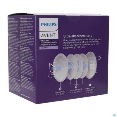 Philips avent borstkompres dag/nacht 60 scf254/61