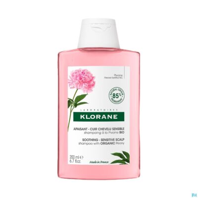 Klorane capil. sh bio pioenroos 200ml